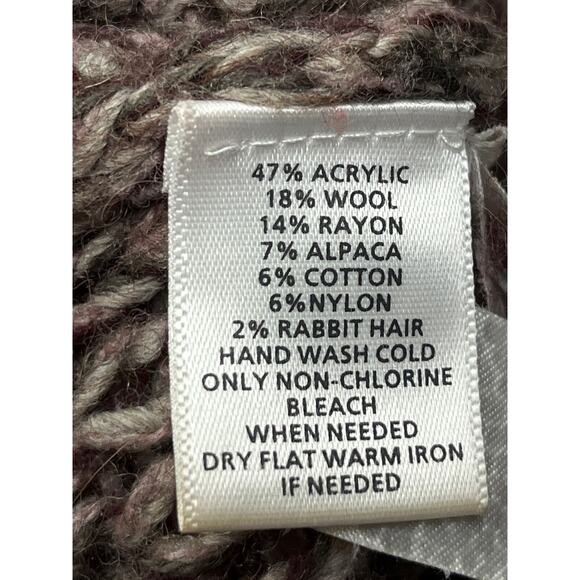 Loft turtleneck sweater Ladies small wool/alpaca/rabbit hair blend - Picture 5 of 6